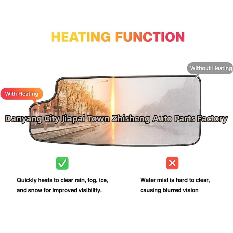 Tagasvaatepeegli lääts Chevy Silverado GMC Sierra 1500 HD, 2019–2025 | ABS materjal, kumer pind, kaal 160 g