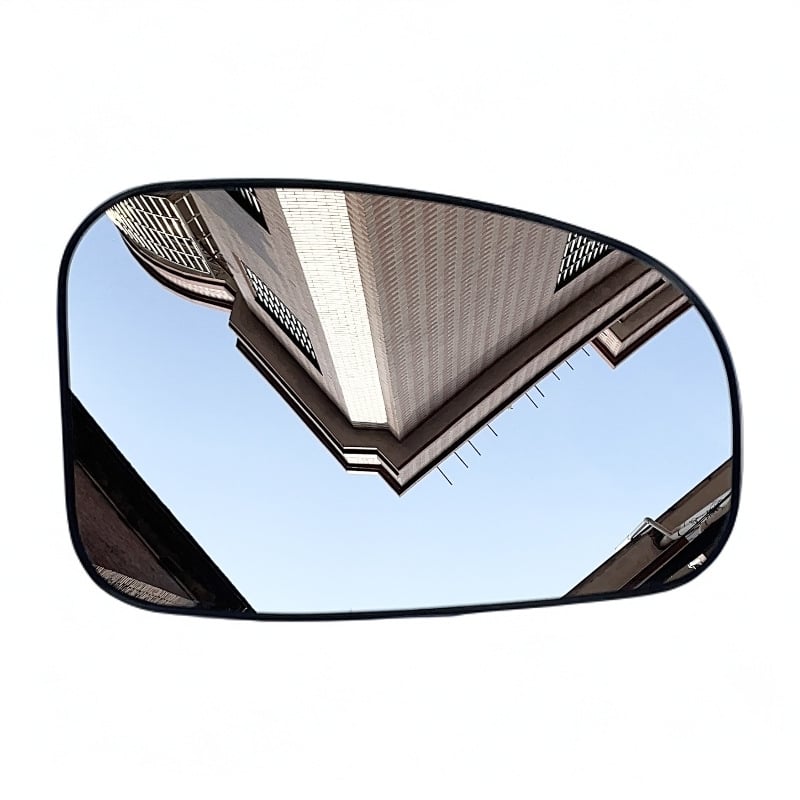 Lentila retrovizora s grijanjem, sferečno staklo, 12V, ABS poklopac, kompatibilno s Toyota Reiz/Prius 2010-2017