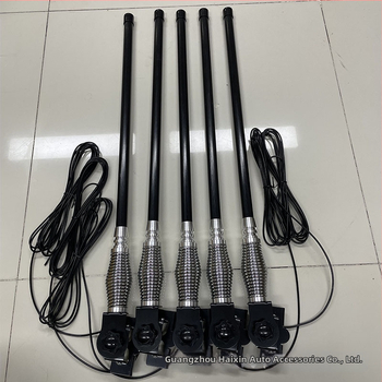 Hao Xin automobilinė antena – dekoratyvinė visureigio antena su krašto klipu diegimu, universali suderinamumas, ilgalaikis tarnavimo laikas