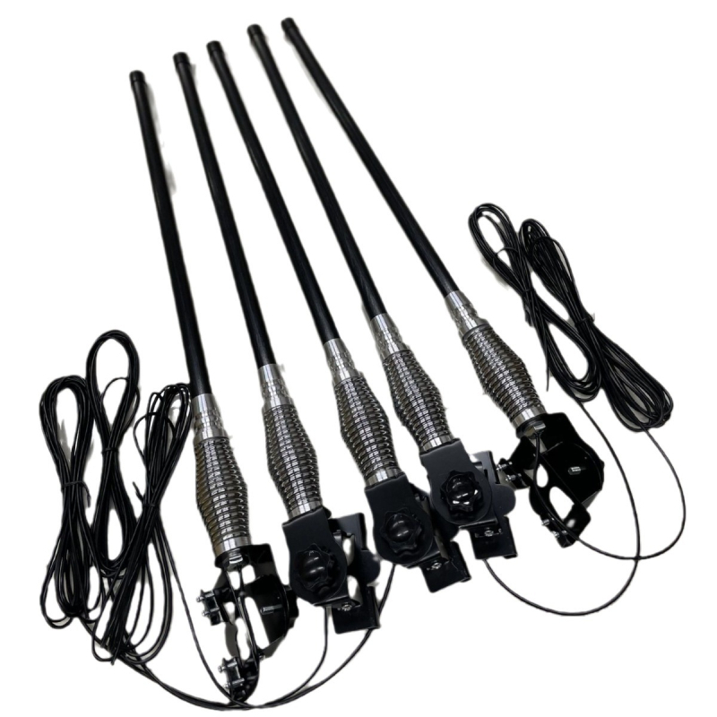 Hao Xin automobilinė antena – dekoratyvinė visureigio antena su krašto klipu diegimu, universali suderinamumas, ilgalaikis tarnavimo laikas