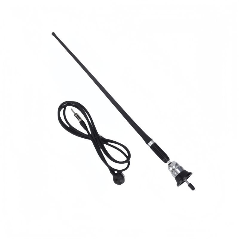 Antena de radio pentru mașină, montaj filet, 12V funcționare, compatibilitate universală, tip universal modificat