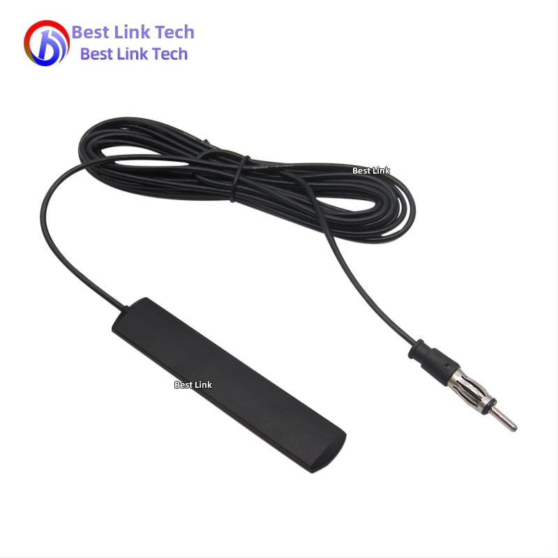 Autó/motorkerékpár FM antenna – 5 dBi nyereség, tartomány 85–112 MHz, bemeneti impedancia 50 Ω, modell FM-115, csatlakozó Lantern head