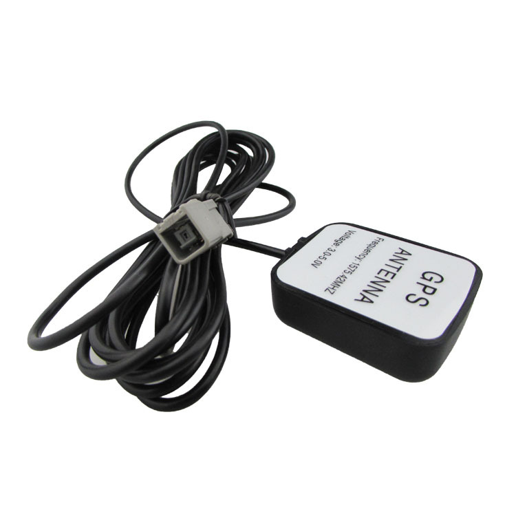 Autóba való GPS antenna JXT-GT5, 28 dB nyereség, 1575.42 MHz frekvencia, 50 Ω impedancia, üzemeltetési feszültség 3-5 V