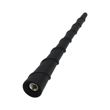 Antena radio auto cu tijă spiral fină pentru F-150/RAM – antenă din metal cu câștig înalt pentru semnal îmbunătățit (12V, montaj filet, viață 20000)