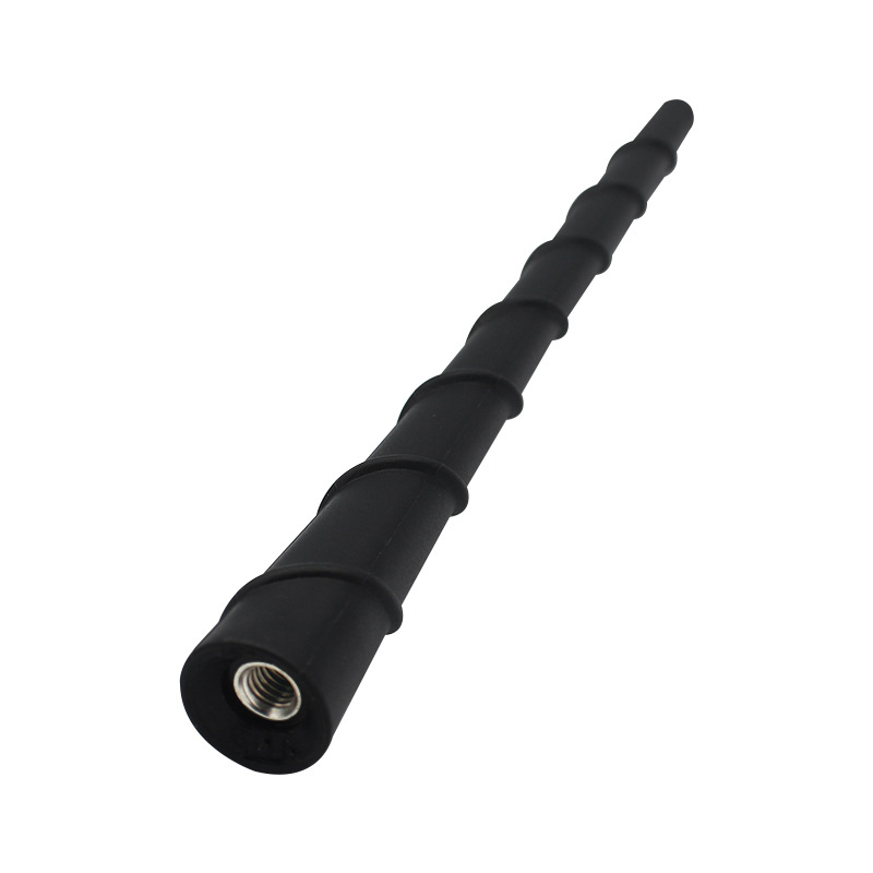 Antena radio auto cu tijă spiral fină pentru F-150/RAM – antenă din metal cu câștig înalt pentru semnal îmbunătățit (12V, montaj filet, viață 20000)