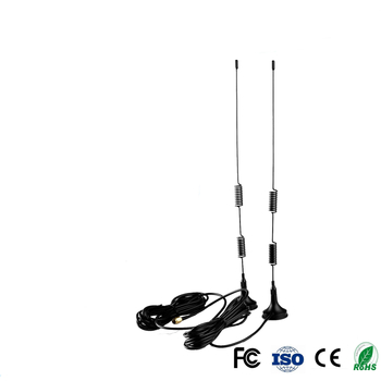 Autó FM rádió antenna vákuumos tapadókoronggal AH-10, 7 dBi, 76–108 MHz, 50 Ω, SWR ≤ 2