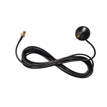 Antena Walkie-Talkie cu câștig mare, conector SMA feminin, bază magnetică cu ventuză mică pentru mașină