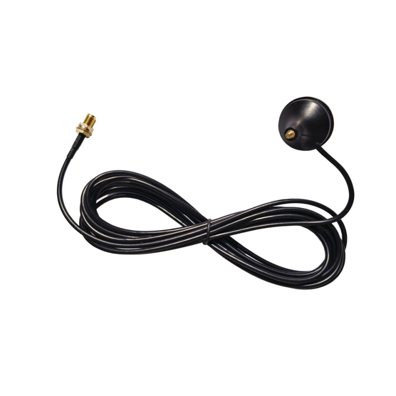 Antena Walkie-Talkie cu câștig mare, conector SMA feminin, bază magnetică cu ventuză mică pentru mașină