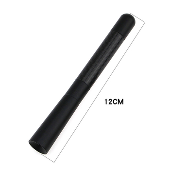 MS antena automobila od karbonskih vlakana, navojna montaža, kompatibilna s većinom modela, laserski graviran logo
