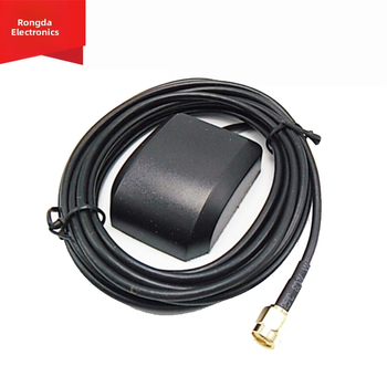 Járműbe szerelt GPS antenna, 3 m koaxiális kábellel, 28 dBi nyereség, 1575 ±5 MHz, 50 Ω kimeneti impedancia, SWR ≤ 1,5