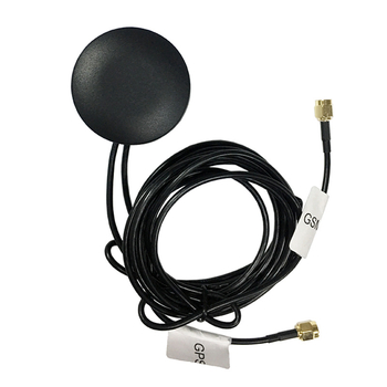 Antena activă GSM + GPS combinată pentru navigație auto, 28 dB câștig, impermeabilă pentru exterior, interfață SMA
