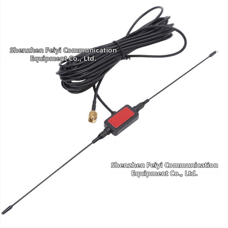 Auton antena ar noslēgtu ragu dizainu, daudzjoslu 3G/4G/5G/2G, 433/900/1800 MHz, 50 Ω, SWR ≤1.5, 5 V, modeļ F010-00230