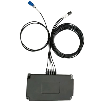 Automobilová anténa 5G GNSS, päť v jednom so signálovým boxom — Model: 5G all-in-one antenna; Zisk: 20; Rozsah frekvencií: 5G+GNSS; Výstupný impedančný: 50 Ω; Maximálny výkon: 50