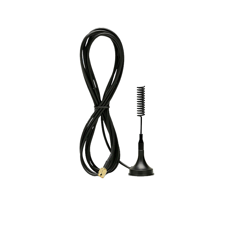 Antena auto 4G cu rază completă, montaj cu ventuză, antenă externă pentru modul fără fir, câștig 3 dBi, SWR ≤1.5, impedanță 50 Ω