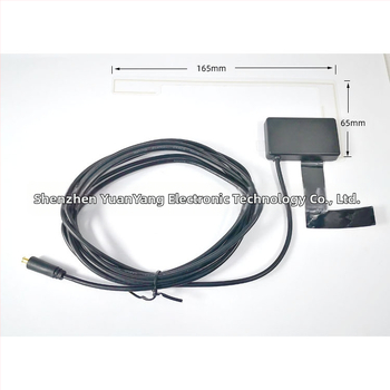 Autó DAB/FM/AM digitális rádióantenna — Frekvenciasáv: 174–240 / 1452–1492 MHz; Nyereség: 15 dB ±3 dB; L‑Band nyereség: 18 dB ±3 dB; Kimeneti impedancia: 50 Ω; SWR ≤ 2