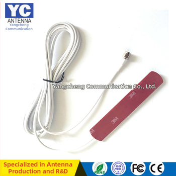 Autóüveg 3G/GSM antenna, modell YCP-8521-5, 5 dBi nyereség, frekvenciasáv 850–960/2100 MHz, kimeneti impedancia 50 Ω, SWR ≤ 1.5