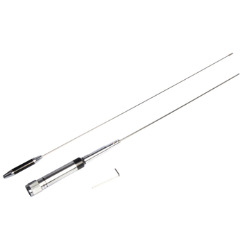 Antena auto NL-770R cu segment UV dublu, câştig înalt, pentru radiouri auto, rază 1,5–3 km