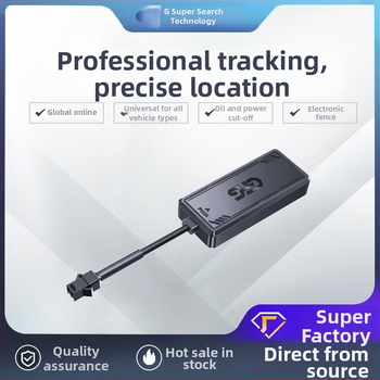 GPS káblový lokalizátor vozidiel s ochranou proti krádeži — presnosť GPS 5, napájanie 9–90V, polymerová batéria, výdrž batérie 9999, vodotesný