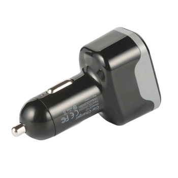 GPS punjač za auto s dvjema USB utičnicama i funkcijom lociranja