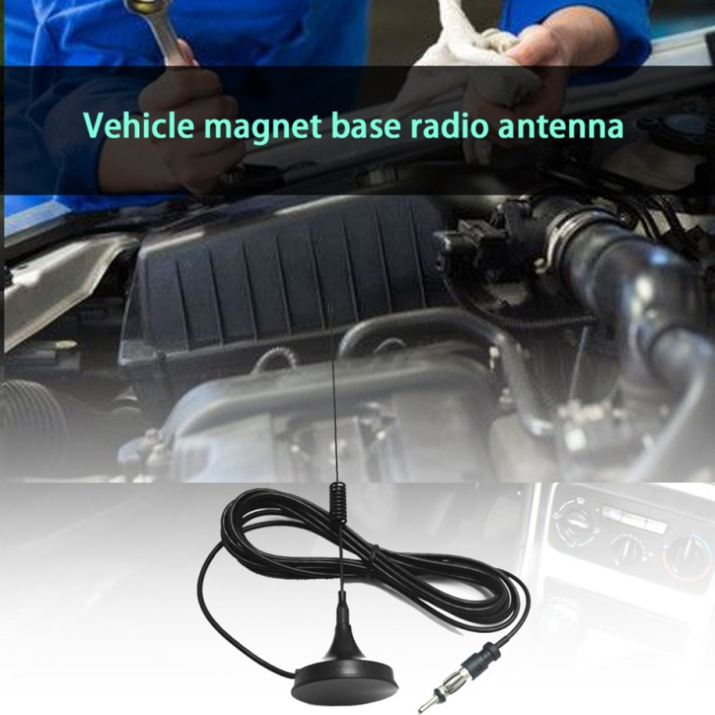 Automobilska AM/FM antena za radio sa 3 m proširivim kabelom za stereo signal