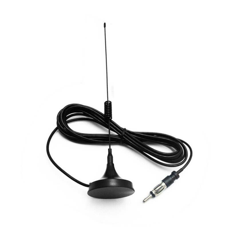 Automobilska AM/FM antena za radio sa 3 m proširivim kabelom za stereo signal
