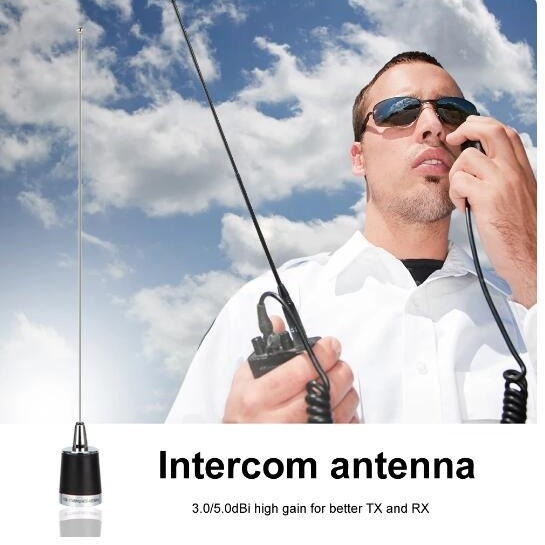 NMO antena za vozilo, VHF/UHF, 100W, 144/430MHz