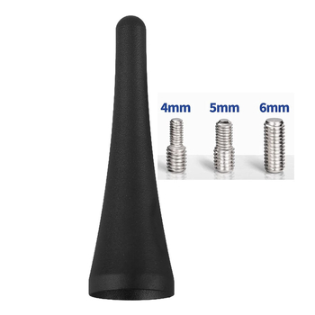 Aluminijska antena za zamjenu za Mazda MX-5 i Miata — navojno ugradnja (Tip: automobilna radio antena; Ugradnja: navoj; Primjenjivi modeli: univerzalni; Životni vijek: 100000)
