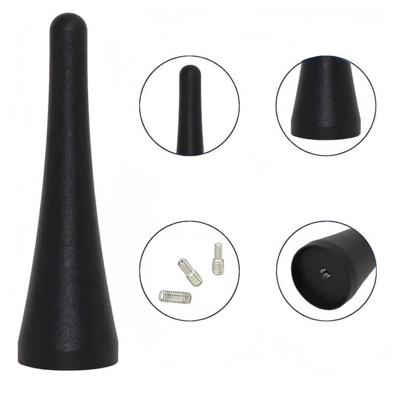 Aluminijska antena za zamjenu za Mazda MX-5 i Miata — navojno ugradnja (Tip: automobilna radio antena; Ugradnja: navoj; Primjenjivi modeli: univerzalni; Životni vijek: 100000)