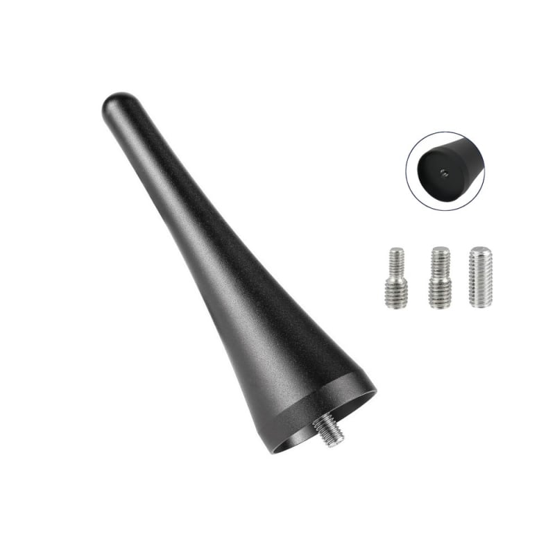 Aluminijska antena za zamjenu za Mazda MX-5 i Miata — navojno ugradnja (Tip: automobilna radio antena; Ugradnja: navoj; Primjenjivi modeli: univerzalni; Životni vijek: 100000)