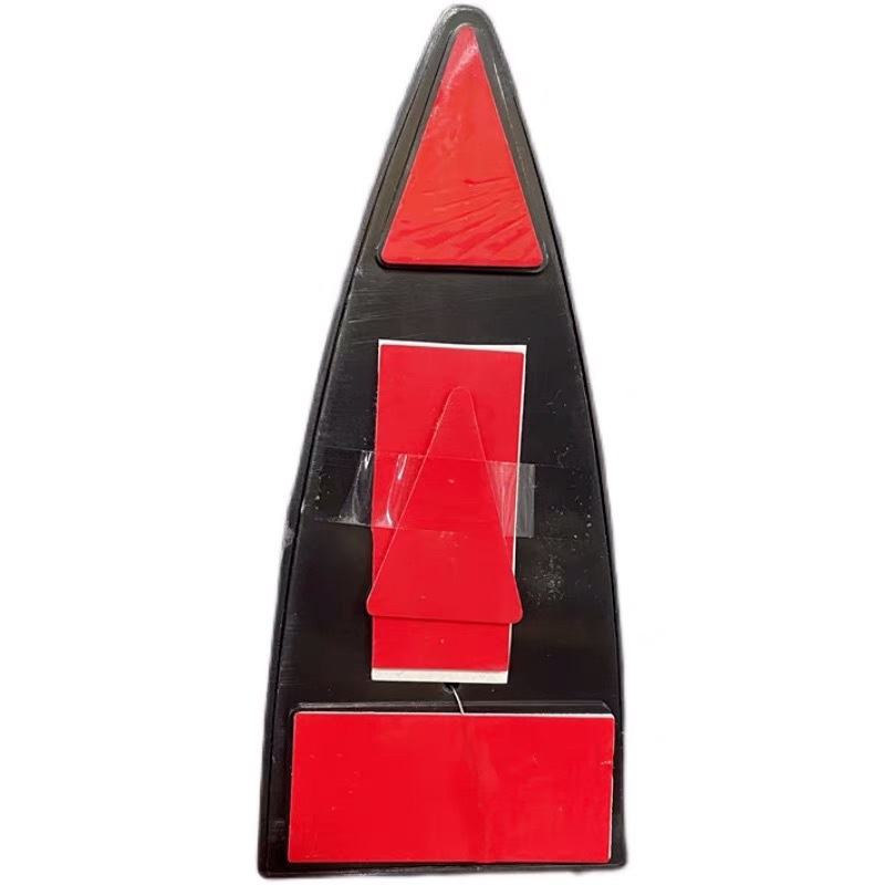 3R ABS Shark Fin antena za automobile – montaža ljepilom, opća kompatibilnost, auto anti-statika, ABS materijal