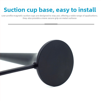 Omnidirekcionális 2,4 GHz antenna, 3 dBi nyereség, 50 Ω, 3 m kábel, szívócsésze rögzítés