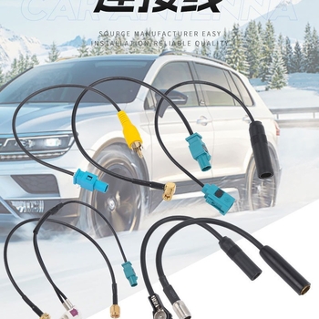 An ruxin Antenă radio pentru mașină, Montaj plug-in, Compatibil universal, Lungime cablu ajustabilă