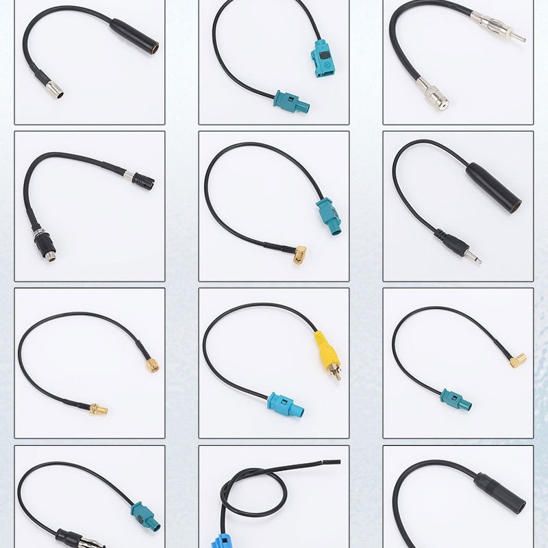 An ruxin Antenă radio pentru mașină, Montaj plug-in, Compatibil universal, Lungime cablu ajustabilă