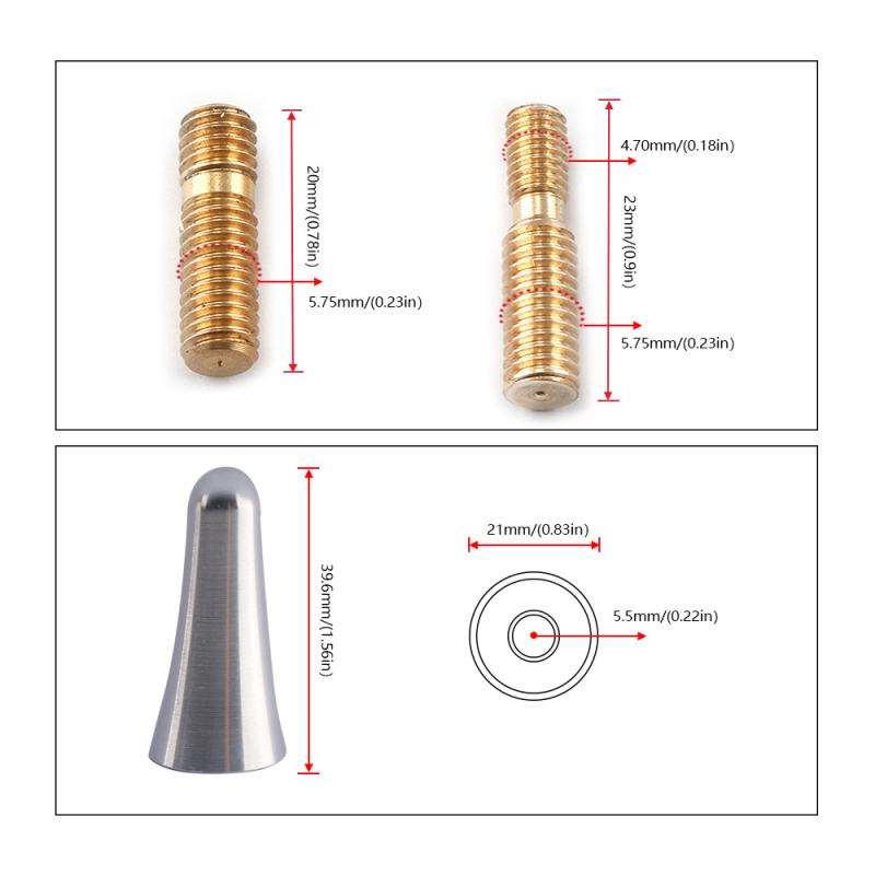 Antena radio pentru mașină – antenă din aluminiu pentru modificări, compatibilă cu modelele GM 13-17 Holden, montaj filet, marcă sade, etichetă privată licențiată