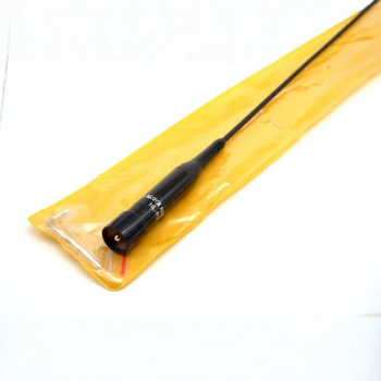 Antena NL-R2 pentru radioul auto, antenă pig-tail flexibilă, universală UV cu două segmente, antenă scurtă, rază 1,5–3 km, fără baterie, anti-interferență