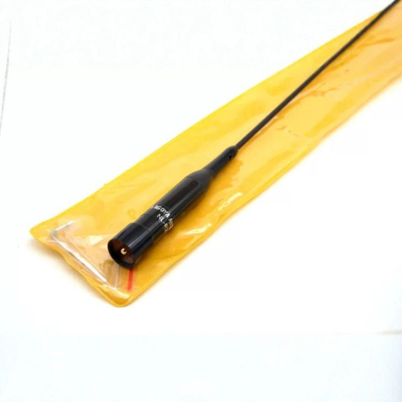 Antena NL-R2 pentru radioul auto, antenă pig-tail flexibilă, universală UV cu două segmente, antenă scurtă, rază 1,5–3 km, fără baterie, anti-interferență