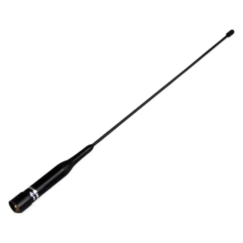 Antena NL-R2 pentru radioul auto, antenă pig-tail flexibilă, universală UV cu două segmente, antenă scurtă, rază 1,5–3 km, fără baterie, anti-interferență