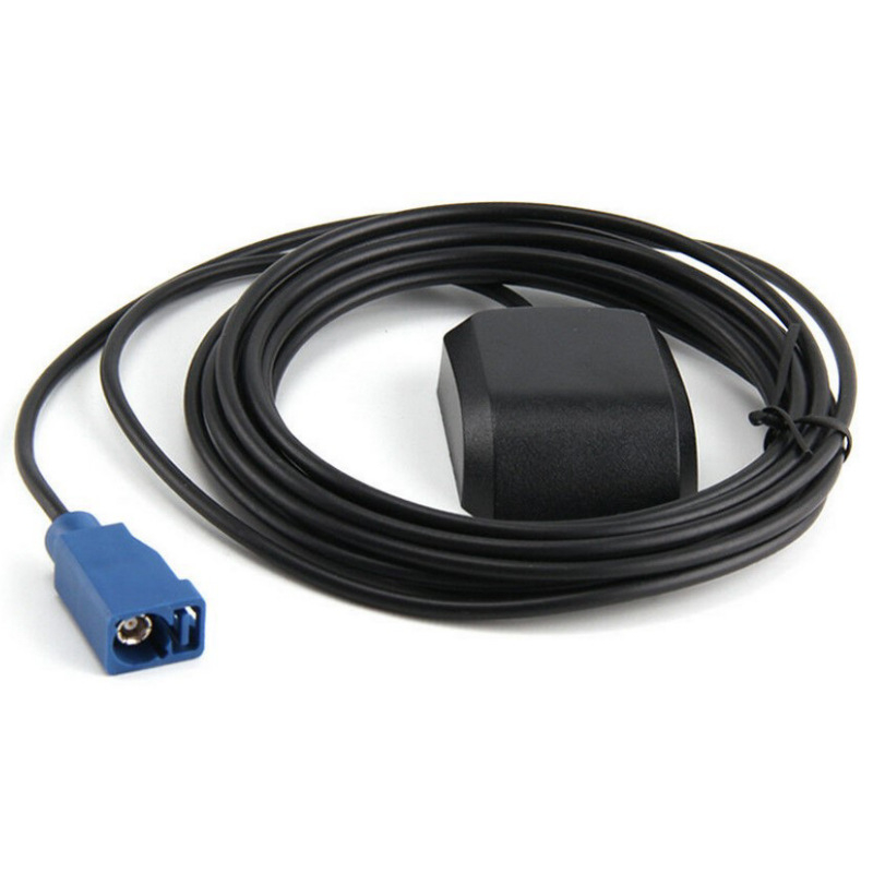 Aktív jármű GPS pozicionáló antenna FAKRA interfésszel – 28 dBi nyereség, 1575,42 MHz frekvencia, 50 Ω impedancia, SWR ≤1,5, 3-5 V üzemelési feszültség