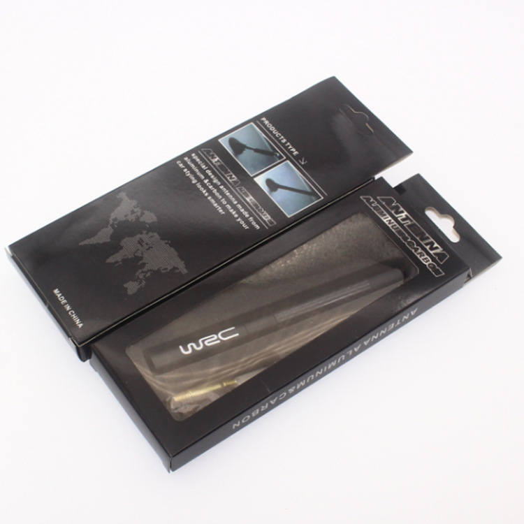 Antena telescopică auto pentru radio, construcție din carbon și metal, potrivire universală, montaj filet