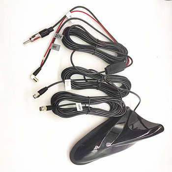 GPS antena za vozilo Shark Fin 4-u-1 s aktivnim pojačanjem, vijčani nosač, 12V, 365 g