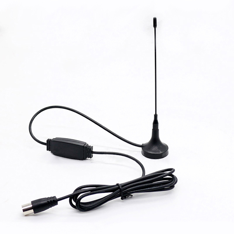 Antena DVB-T HDTV pentru mașină cu ventuză, ATSC, cablu coaxial de 75 Ω