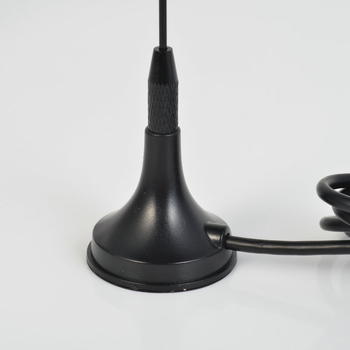 IoT antena za vozila s vakuum držačem, 2G/3G/4G, RG174 kabel, visoki dobitak (Frekvencijski raspon: 30; Izlazni impedance: 10 Ω; SWR ≤ 10; Napon napajanja: 30 V; Domet daljinskog upravljanja: 15 m)
