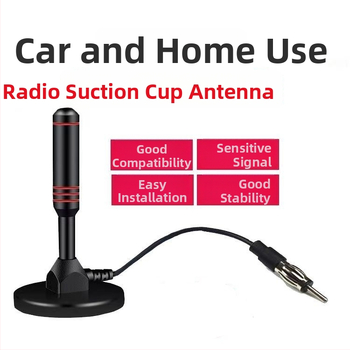 Xinda Ark Univerzálna FM anténa do auta s vysokým ziskom a veľkou prísavkou