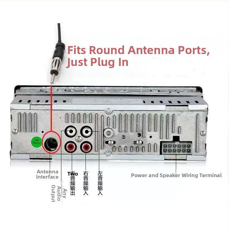 Xinda Ark Univerzálna FM anténa do auta s vysokým ziskom a veľkou prísavkou