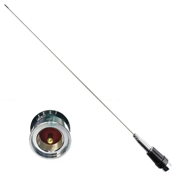 MC200 Antenă auto UHF cu câștig înalt, 340-520 MHz, montaj tip clip cu ventuză