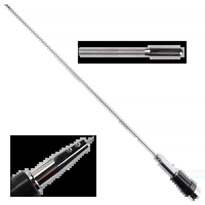 MC200 Antenă auto UHF cu câștig înalt, 340-520 MHz, montaj tip clip cu ventuză