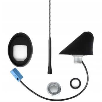 Auto radio antena - aktivna, vijčana montaža, FM/AM, univerzalna kompatibilnost