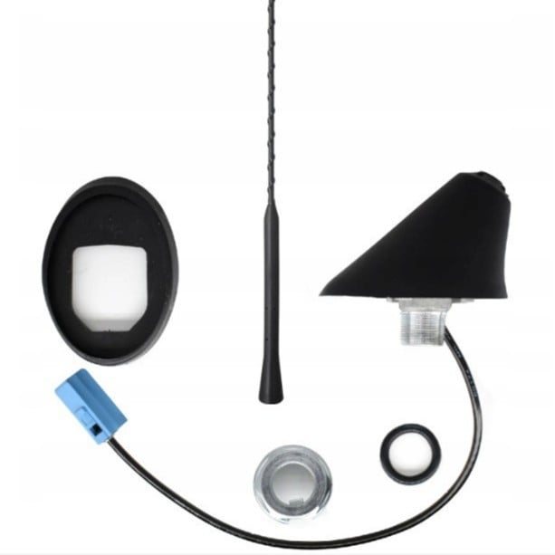 Auto radio antena - aktivna, vijčana montaža, FM/AM, univerzalna kompatibilnost