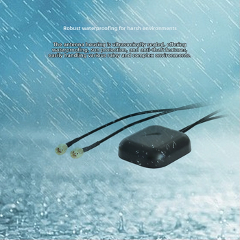 NUBE GPS/4G dvojiná autonómna anténa pre navigáciu v automobile, vonkajšia vodotesná LTE anténa, model WGNSS4GTWX59-52YS, SWR ≤ 1.5