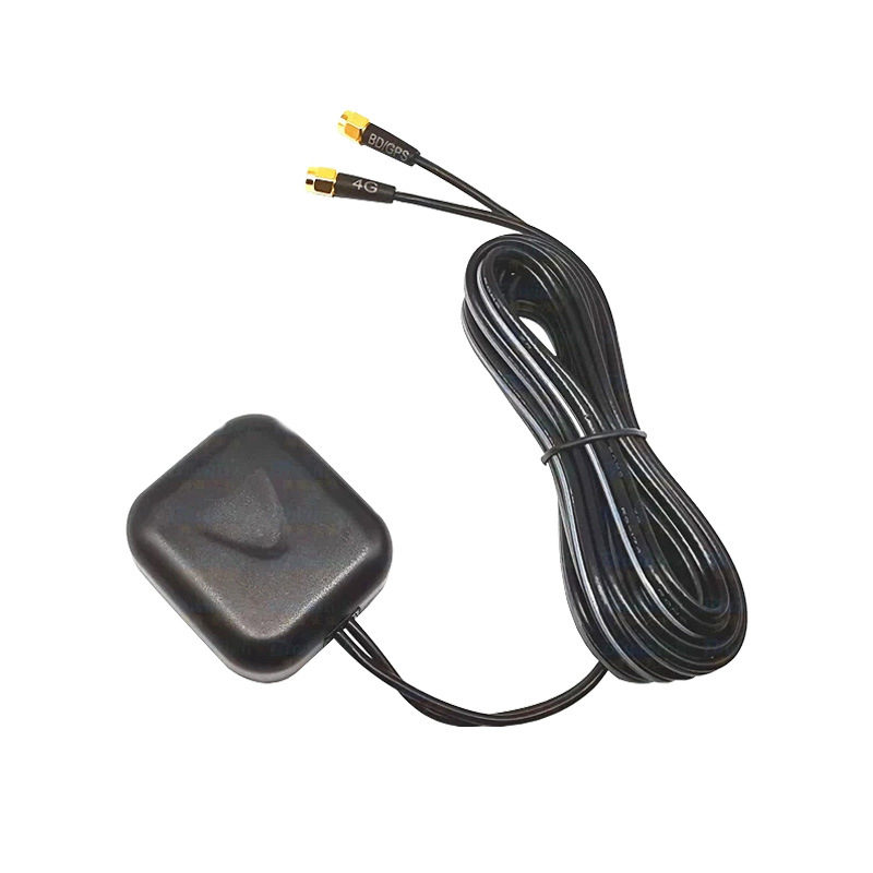 NUBE GPS/4G dvojiná autonómna anténa pre navigáciu v automobile, vonkajšia vodotesná LTE anténa, model WGNSS4GTWX59-52YS, SWR ≤ 1.5